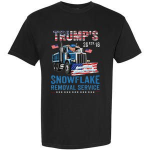 TrumpS Snowflake Removal Service Garment-Dyed Heavyweight T-Shirt