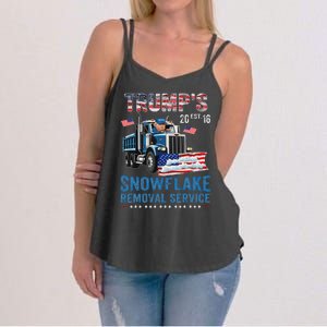 TrumpS Snowflake Removal Service Women's Strappy Tank