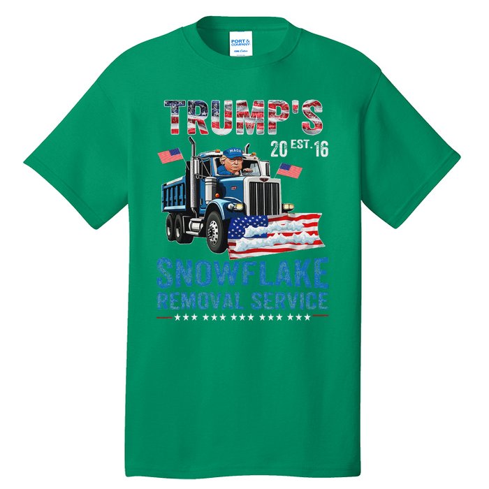 TrumpS Snowflake Removal Service Tall T-Shirt