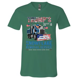 TrumpS Snowflake Removal Service V-Neck T-Shirt