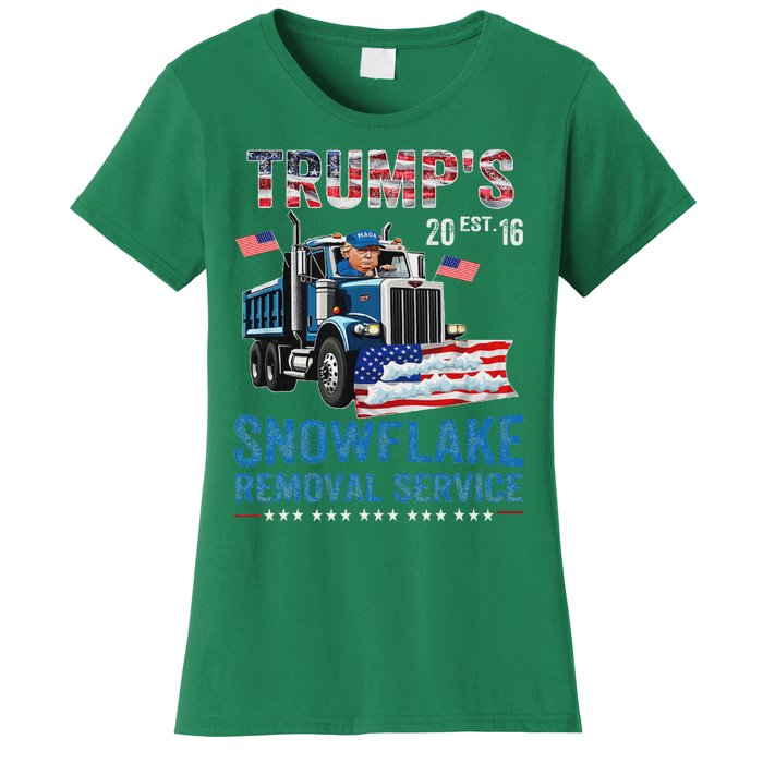 TrumpS Snowflake Removal Service Women's T-Shirt