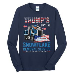 TrumpS Snowflake Removal Service Tall Long Sleeve T-Shirt