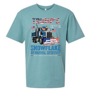 TrumpS Snowflake Removal Service Sueded Cloud Jersey T-Shirt