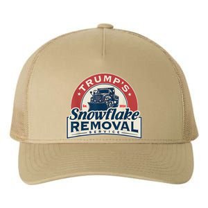 TrumpS Snowflake Removal Service Funny Trump 2024 Yupoong Adult 5-Panel Trucker Hat