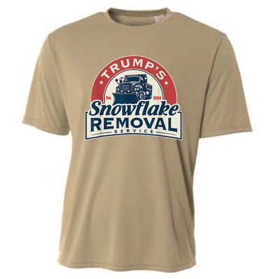 TrumpS Snowflake Removal Service Funny Trump 2024 Cooling Performance Crew T-Shirt