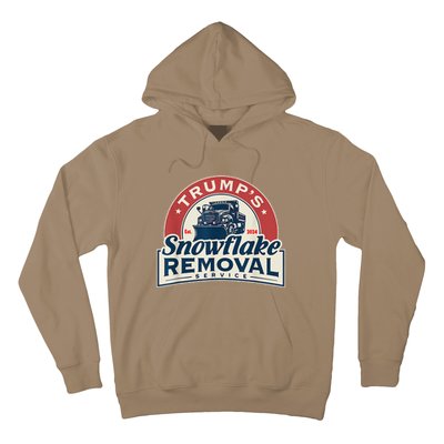 TrumpS Snowflake Removal Service Funny Trump 2024 Hoodie