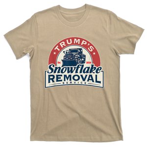 TrumpS Snowflake Removal Service Funny Trump 2024 T-Shirt