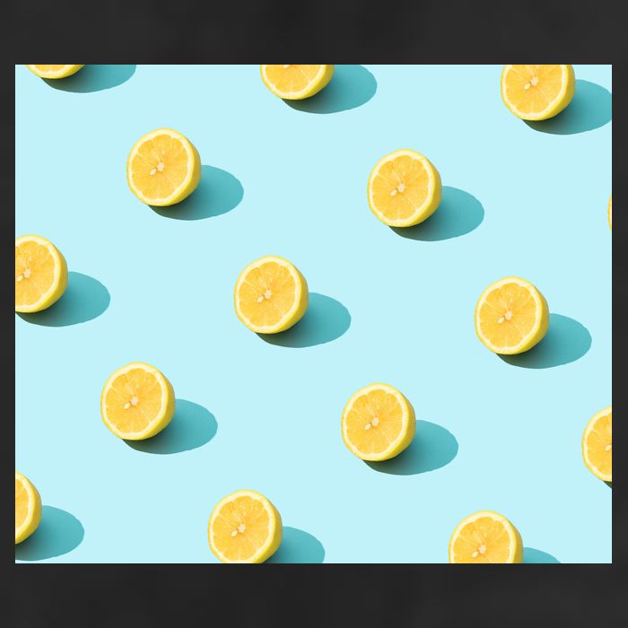 Trendy Sunlight Summer Pattern Lemons Cool Comfort Performance Bucket Hat