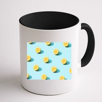 Trendy Sunlight Summer Pattern Lemons Mug