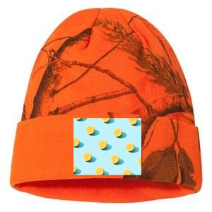 Trendy Sunlight Summer Pattern Lemons Kati Licensed 12" Camo Beanie