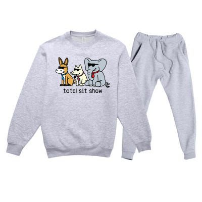 Total Sit Show Premium Crewneck Sweatsuit Set