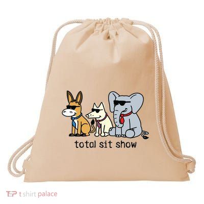 Total Sit Show Drawstring Bag