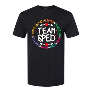 Team Sped Special Teacher Specialist School Caretaker Staff Softstyle CVC T-Shirt