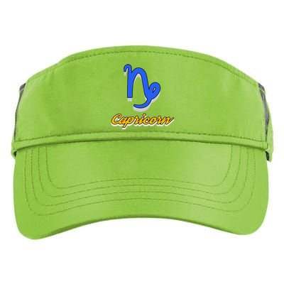 Trendy Statet Superstitions Capricorn Zodiac Astrology Gift Adult Drive Performance Visor