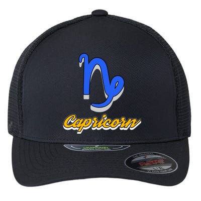 Trendy Statet Superstitions Capricorn Zodiac Astrology Gift Flexfit Unipanel Trucker Cap