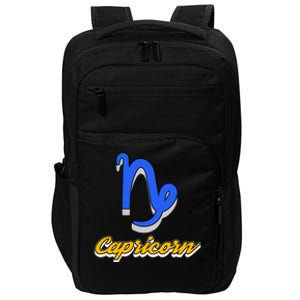 Trendy Statet Superstitions Capricorn Zodiac Astrology Gift Impact Tech Backpack