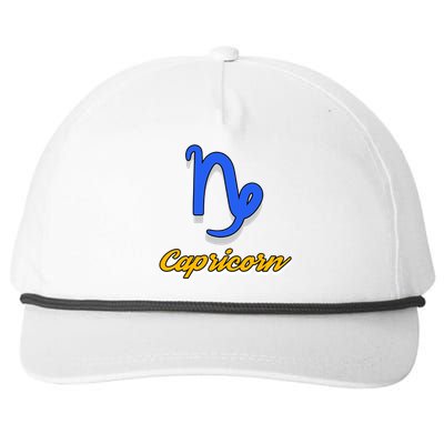 Trendy Statet Superstitions Capricorn Zodiac Astrology Gift Snapback Five-Panel Rope Hat