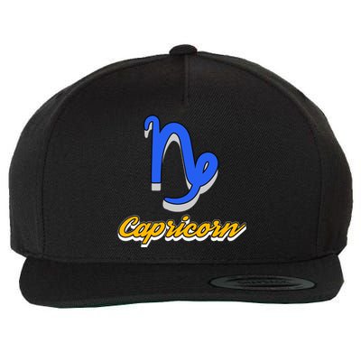 Trendy Statet Superstitions Capricorn Zodiac Astrology Gift Wool Snapback Cap