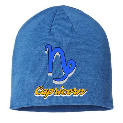 Trendy Statet Superstitions Capricorn Zodiac Astrology Gift Sustainable Beanie