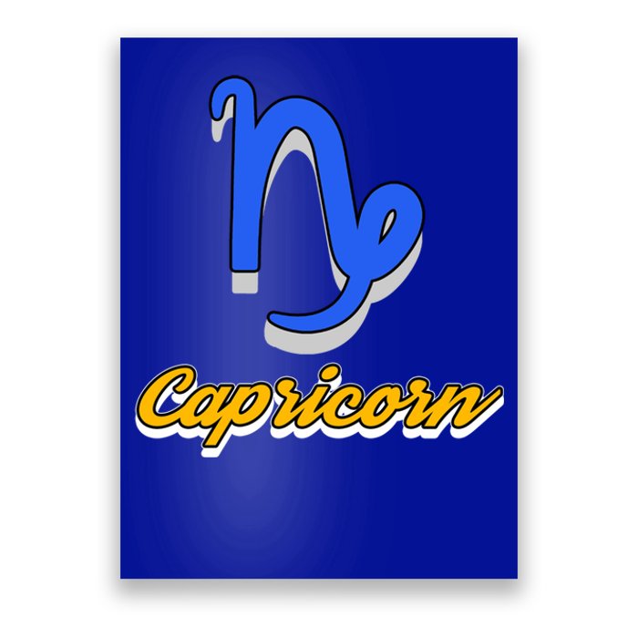 Trendy Statet Superstitions Capricorn Zodiac Astrology Gift Poster