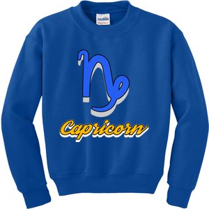 Trendy Statet Superstitions Capricorn Zodiac Astrology Gift Kids Sweatshirt