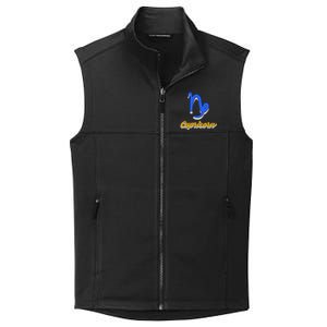 Trendy Statet Superstitions Capricorn Zodiac Astrology Gift Collective Smooth Fleece Vest