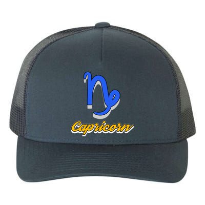 Trendy Statet Superstitions Capricorn Zodiac Astrology Gift Yupoong Adult 5-Panel Trucker Hat