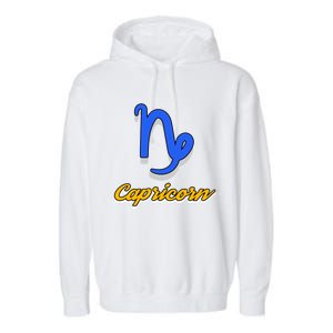 Trendy Statet Superstitions Capricorn Zodiac Astrology Gift Garment-Dyed Fleece Hoodie