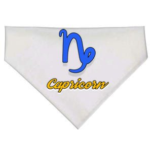 Trendy Statet Superstitions Capricorn Zodiac Astrology Gift USA-Made Doggie Bandana