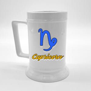 Trendy Statet Superstitions Capricorn Zodiac Astrology Gift Beer Stein