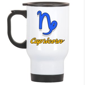 Trendy Statet Superstitions Capricorn Zodiac Astrology Gift Stainless Steel Travel Mug