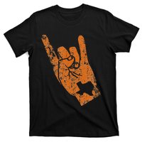 Texas State Silhouette Hook Em Hands Texan Pride T-Shirt