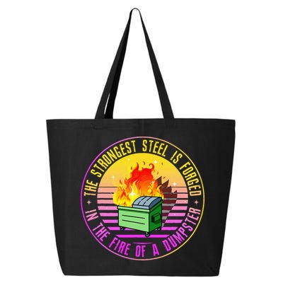 The Strongest Steel Is Forged In The Fire Of A Dumpster 25L Jumbo Tote