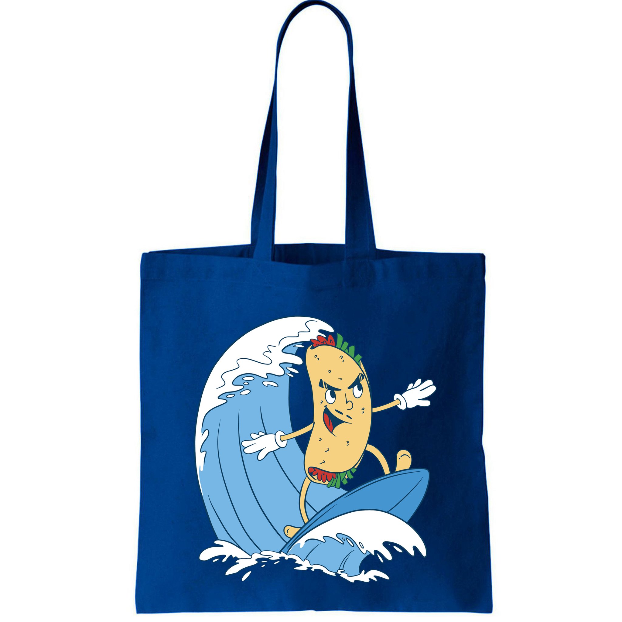 Taco Surfer Surfing Funny Bag