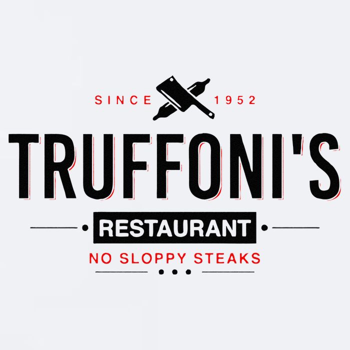 Truffonis Sloppy Steaks I Think You Should Leave Sueded Cloud Jersey T-Shirt