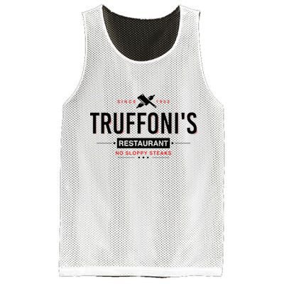 Truffonis Sloppy Steaks I Think You Should Leave Mesh Reversible Basketball Jersey Tank