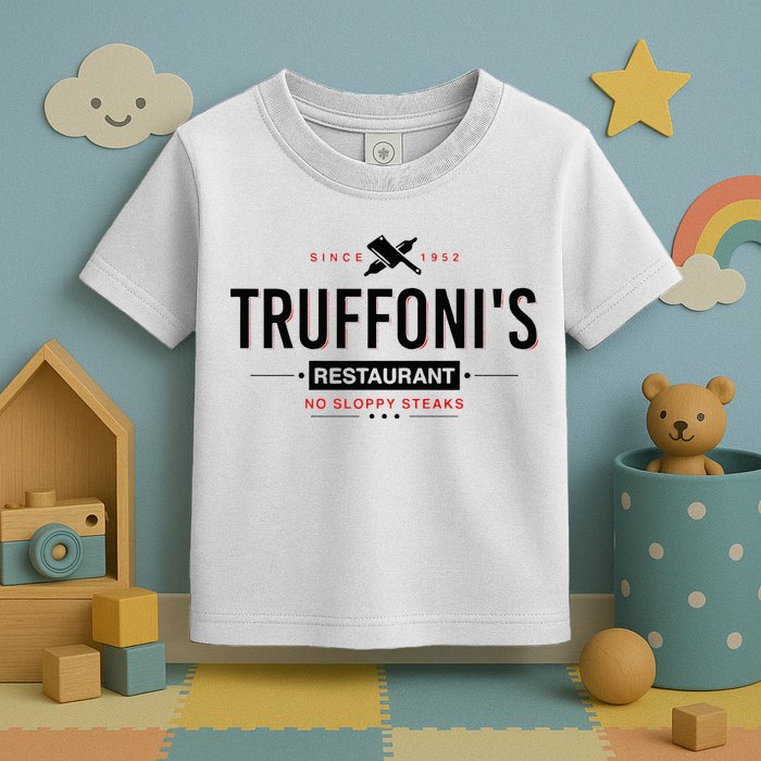 Truffonis Sloppy Steaks I Think You Should Leave Toddler T-Shirt