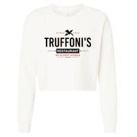 Truffonis Sloppy Steaks I Think You Should Leave Cropped Pullover Crew