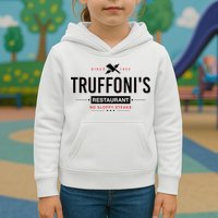 Truffonis Sloppy Steaks I Think You Should Leave Kids Hoodie
