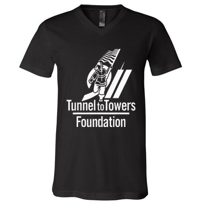 The Stephen Siller Tunnel To Towers V-Neck T-Shirt