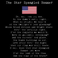 The Star Spangled Banner Patriotic Usa Yupoong Adult 5-Panel Trucker Hat