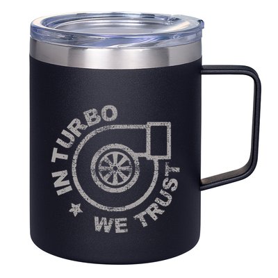 Turbo Snail Sound Tuner Jdm 12oz Stainless Steel Coffee Mug