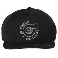 Turbo Snail Sound Tuner Jdm Wool Snapback Cap
