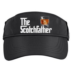 The Scotchfather Scotch Father Dad Father's Day Drinking Adult Drive Performance Visor