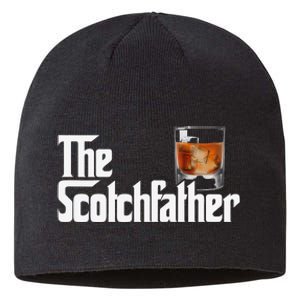 The Scotchfather Scotch Father Dad Father's Day Drinking Sustainable Beanie