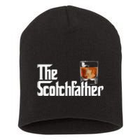 The Scotchfather Scotch Father Dad Father's Day Drinking Short Acrylic Beanie