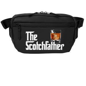 The Scotchfather Scotch Father Dad Father's Day Drinking Crossbody Pack