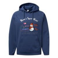 There S Snow Place Like The Library Christmas Performance Fleece Hoodie