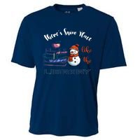 There S Snow Place Like The Library Christmas Cooling Performance Crew T-Shirt