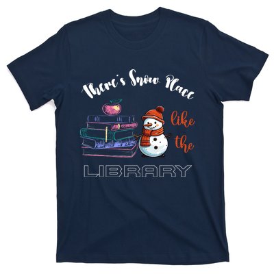 There S Snow Place Like The Library Christmas T-Shirt